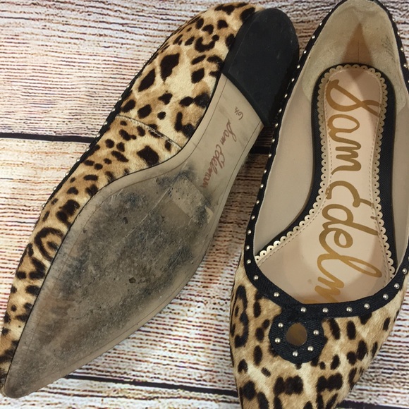 Sam Edelman “Rini” Leopard Print Flats - Picture 8 of 8